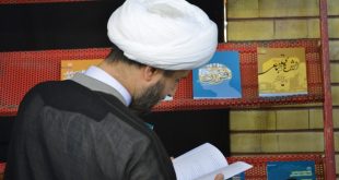 استقبال حوزویان از هفتمین مرحله «طرح اهدای دانایی» در حاشیه نمایشگاه ۹۶