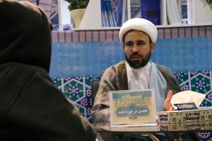 غرفه های مشاوره حوزه علمیه در نمایشگاه کتاب مشهد سال ۱۳۹۶ - 4