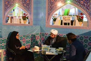 غرفه های مشاوره حوزه علمیه در نمایشگاه کتاب مشهد سال ۱۳۹۶ - 9